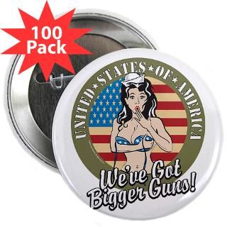 patriotic pinup girl 2 25 button 100 pack $ 101 99