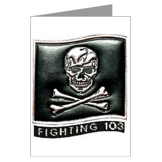 Jolly Rogers VFA 103 Greeting Cards (Pk of 10)
