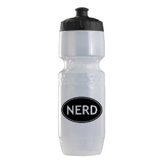 Computer Gifts  Computer Water Bottles  Nerd Label Trek Water