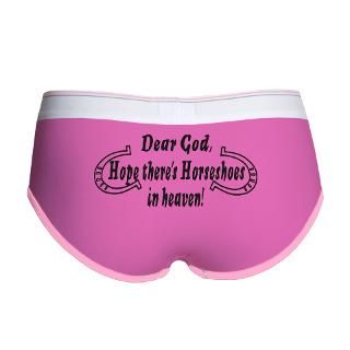 Beer Gifts  Beer Underwear & Panties  Horseshoes in Heaven Women