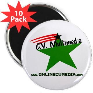 CV Multimedia 2.25 Magnet (10 pack)
