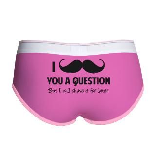 Art Gifts  Art Underwear & Panties  Moustache question Womens