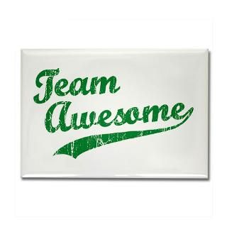 Team Awesome Rectangle Magnet