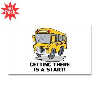 gifts for school bus drivers rectangle sticker 50 $ 113 99