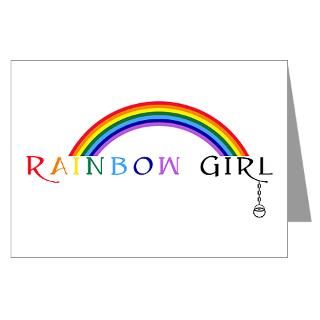 Rainbow Girl Greeting Cards (Pk of 10)