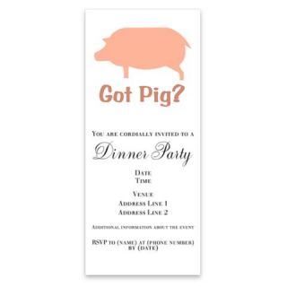 Got Pig? Invitations by Admin_CP1030624  506888663