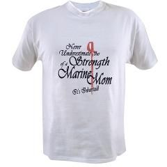 Marine Mom Long Sleeve T Shirt by tincansncaps
