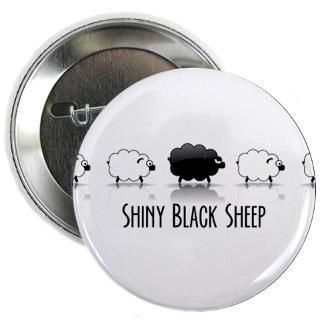 Black Sheep, white sheep 2.25 Button (100 pack)
