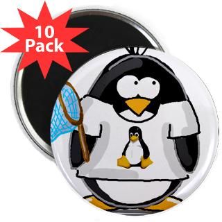 linux vs windows Penguin 2.25 Magnet (10 pack)