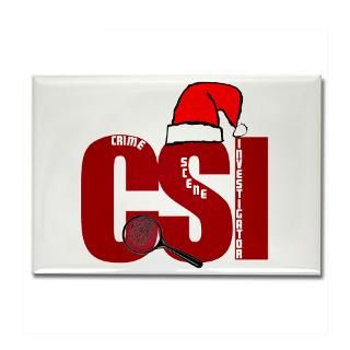 SANTA CSI (Big Red) w/magnifying glass and fingerp  People Acronyms