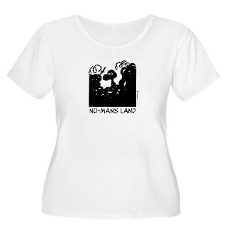 No Mans Land Womens Plus Size Scoop Neck T Shirt