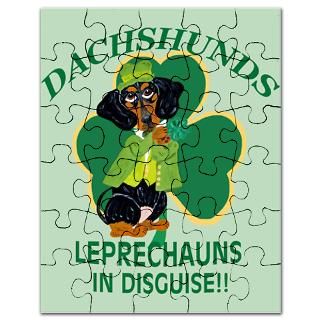 Gifts  Jigsaw Puzzle  Dachshunds Are Leprechauns In Puzzle