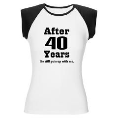 40th Anniversary Funny Quote T Shirt by anniversarytshirts