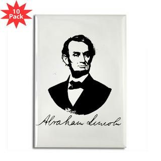 Abraham Lincoln with Signature on T shirts, Gifts  Scarebaby Design