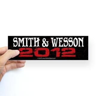 SMITH AND WESSON 2012 Sticker (Bumper)