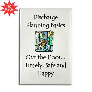 Discharge Planning Rectangle Magnet (10 pack)