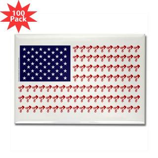 bmx rider patriotic american flag rectangle magnet $ 153 99