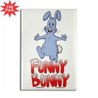 funny bunny rectangle magnet 100 pack $ 154 99