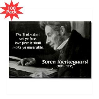 truth existentialist kierkegaard rectangle magnet $ 154 99