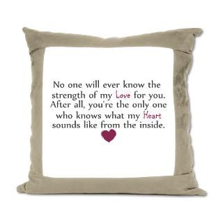 Art Gifts  Art Home Decor  Heart from the inside Suede Pillow