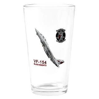 VF 154 Black Knights Drinking Glass for $16.00