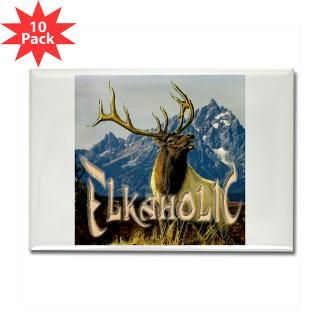 Elkaholic Elk pride logo  Melrose Elk Camp Hunting and Fishing Gifts