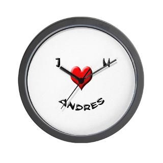 Andre Name Design Clock  Buy Andre Name Design Clocks
