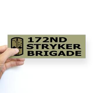 172nd Stryker Brigade Bumper Sticker 2 Bumper Sticker by army