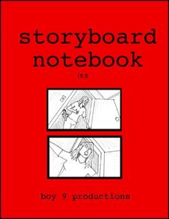 169 Storyboard Notebook  Boy 9 Productions