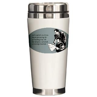 Countless Hours Ceramic Travel Mug