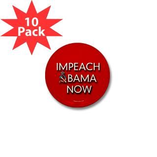 Impeach Obama Now (A) Mini Button (10 pack)