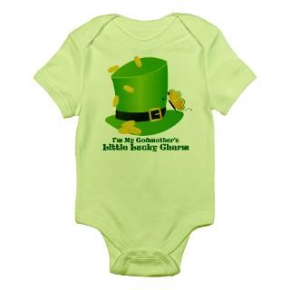 St. Patricks Day Lucky Charm/ Body Suit by welcomebabystore