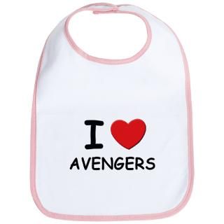 Avenger Gifts  Avenger Baby Bibs  I love avengers Bib