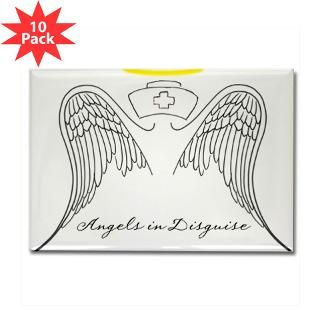 magnet $ 3 33 angels in disguise rectangle magnet 100 pack $ 174 99
