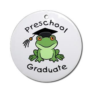 Frog Preschool Graduate t shirts, magnets, buttons and other gifts