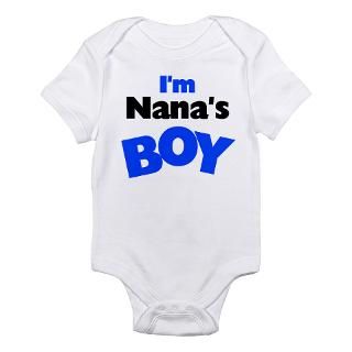 Nanas Boy Infant Creeper Body Suit by peacockcards