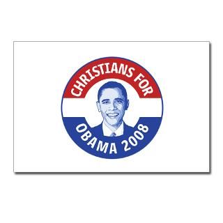 Christians for Obama Postcards (Package of 8)