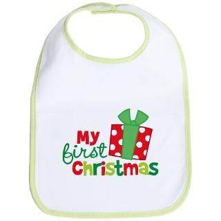 1St Christmas Gifts  1St Christmas Baby Bibs  Present My 1st