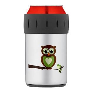 Baby Gifts  Baby Kitchen and Entertaining  Owl 1 Thermos® Can