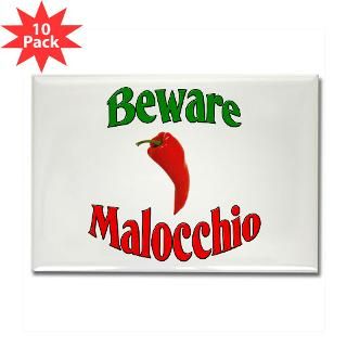Beware Malocchio Rectangle Magnet (10 pack)