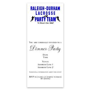 Duke Lacrosse Party Ash Grey Invitations by Admin_CP2023069
