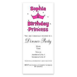 1st Birthday Princess Sophia B Invitations by Admin_CP4169387