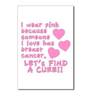 BCA2011 Gifts  BCA2011 Postcards  Wear Pink for a Loved One
