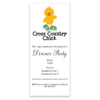 Cross Country Chick Invitations by Admin_CP8437408