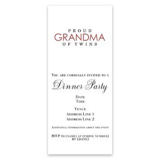 GRANDMA of TWINS   Invitations by Admin_CP7945452