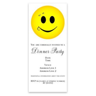 Pierced Smiley Face Invitations by Admin_CP3989078  512545221