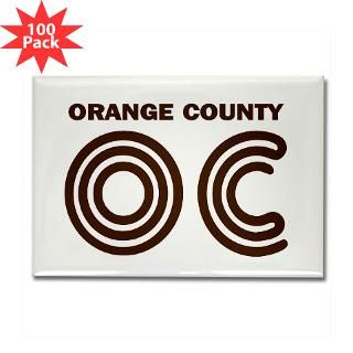orange county oc rectangle magnet 100 pack $ 189 99