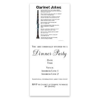 Clarinet Jokes Invitations by Admin_CP4807377