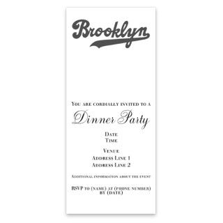 Brooklyn Cursive Grey Invitations by Admin_CP5963975