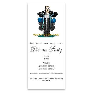 Harley midlife crisis birthday Invitations by Admin_CP49581